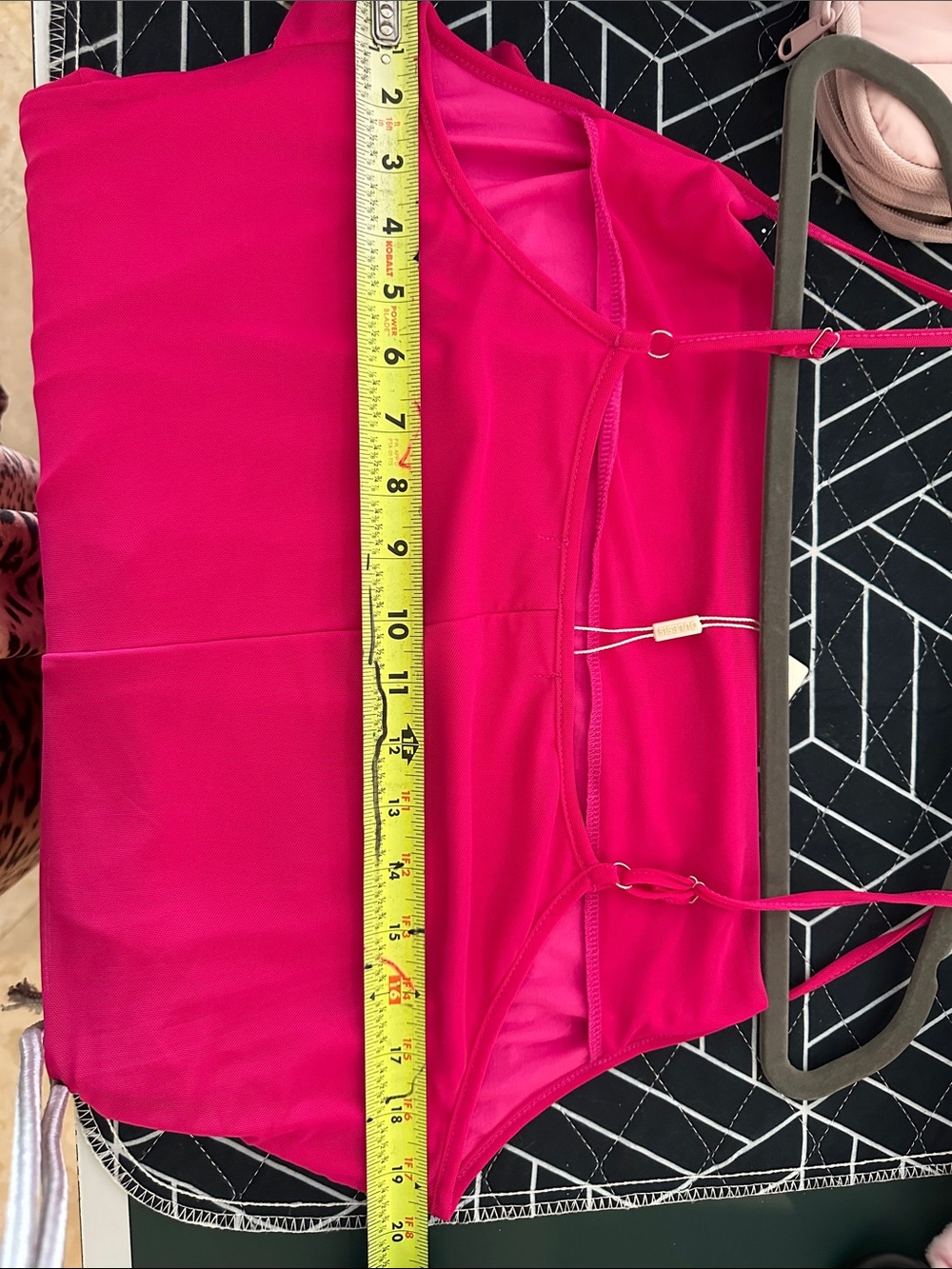 Fuchsia Ruffled Spaghetti-Strap Maxi Dress - Picture 7 of 9